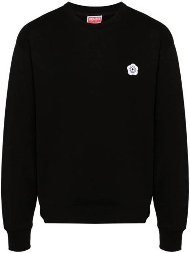 Boke Flower 2.0 Embroidery Sweatshirt Black - KENZO - BALAAN 2