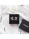 CC logo ribbon crystal earrings ABA922 - CHANEL - BALAAN 1