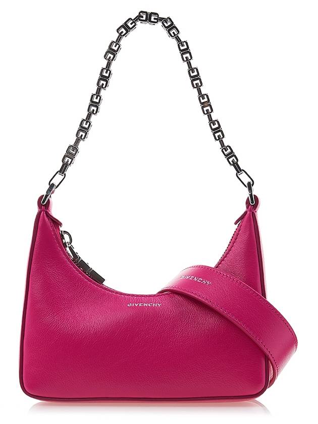 Moon Cut-out Chain Small Shoulder Bag Pink - GIVENCHY - BALAAN 2