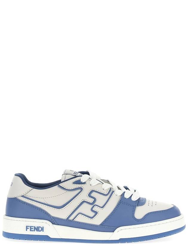 Match Low Top Sneakers Light Blue - FENDI - BALAAN 2