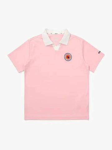 Diadora Basbone PK Short Sleeve T Shirt PINK - DIADORA - BALAAN 1