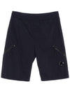 Chrome R Multi-Pocket Bermuda Shorts Navy - CP COMPANY - BALAAN 1