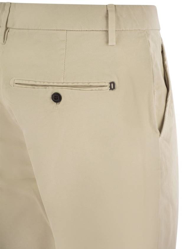 SPIRITISSIMO - Regular chino trousers in light gabardine - DONDUP - BALAAN 4