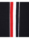 Men's Center Back Stripe Logo Patch Hoodie Navy - THOM BROWNE - BALAAN 4