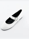 FL4022 Swanland Round Toe 1cm Mary Jane Grace White - FLORIDA STUDIO - BALAAN 4