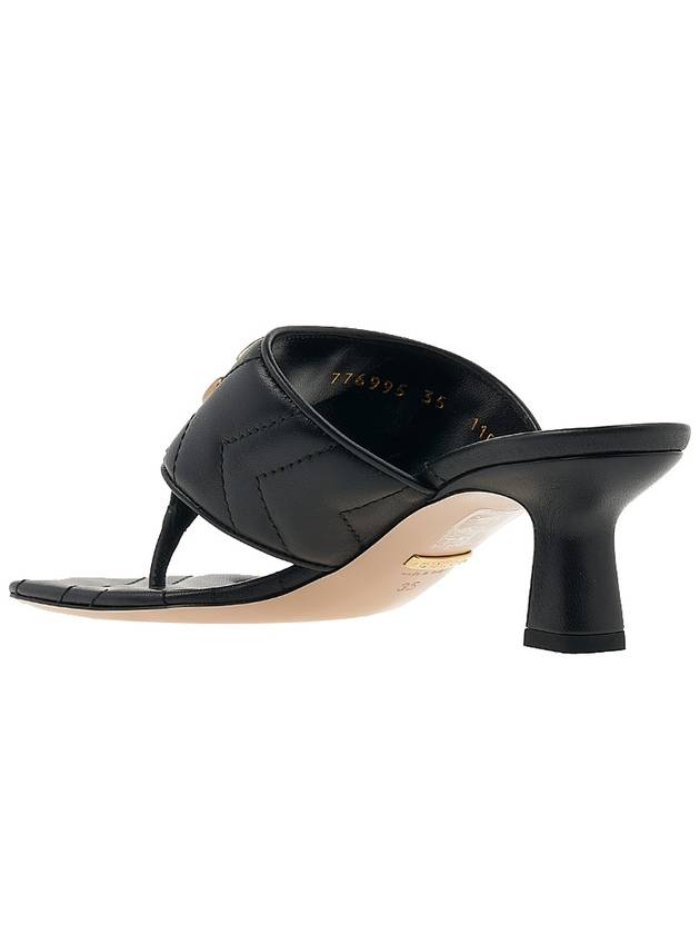 Sandals 776995BKO601000 P24 BLACK - GUCCI - BALAAN 4