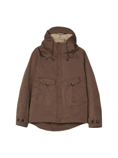 Tempest Hooded Anorak Brown - TEN C - BALAAN 1