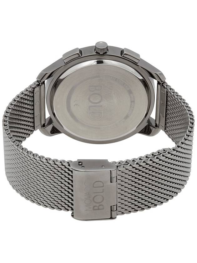 Movado Bold Thin Chronograph Quartz Grey Dial Men's Watch 3600635 - MOVADO - BALAAN 3