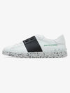 Open For A Change Low-Top Sneakers White Black - VALENTINO - BALAAN 2