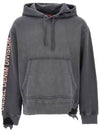 S-Macsrot Printed Hoodie Grey - DIESEL - BALAAN 2