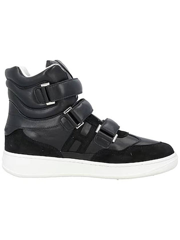 Double Zip High Top Sneakers Black - BALMAIN - BALAAN 1