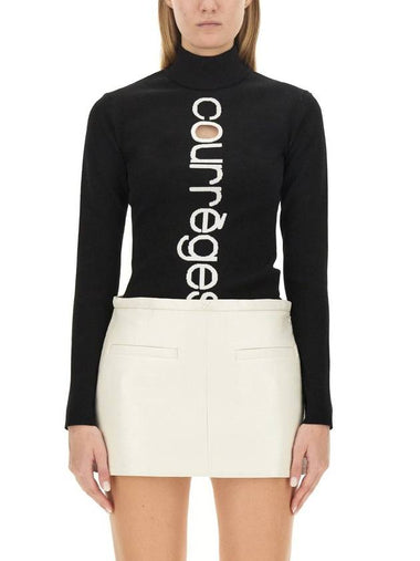 Courrèges Jersey With Logo - COURREGES - BALAAN 1