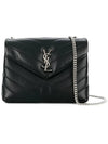 Matelasse Lulu Quilted Small Shoulder Bag Black - SAINT LAURENT - BALAAN 3