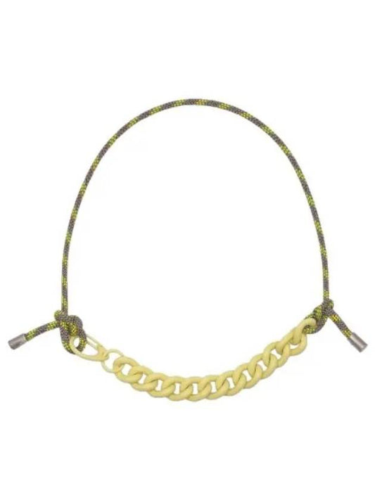 rope necklace light yellow pendant - OAMC - BALAAN 1