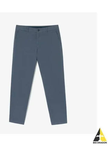 Men s Brushed Chino Charcoal Gray - LACOSTE - BALAAN 1