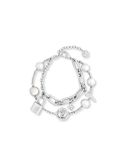 LV Mix Chain Bracelet Silver - LOUIS VUITTON - BALAAN 2