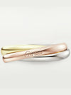 Trinity ring small white gold rose gold yellow gold - CARTIER - BALAAN 5