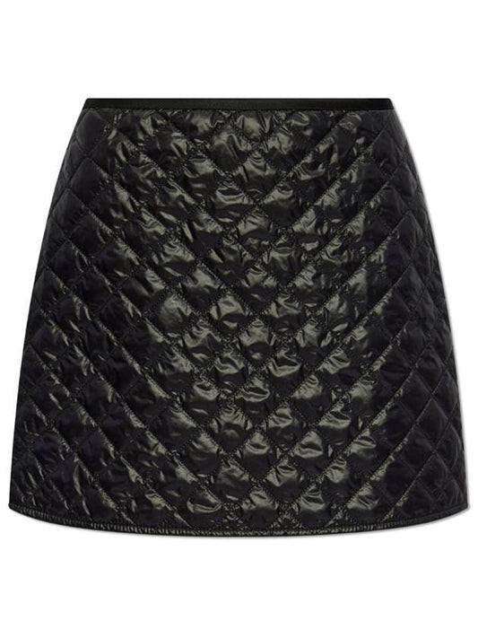 Padded mini H line skirt black - MONCLER - BALAAN 2