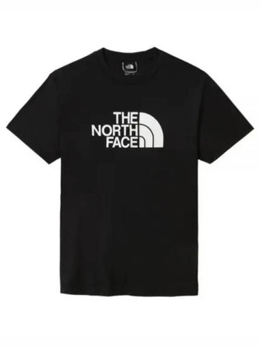 Men's Reaxion Easy Cotton Short Sleeve T-Shirt Black - THE NORTH FACE - BALAAN 1