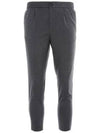 Men's Wool Banding Slacks Grey - AMI - BALAAN 2