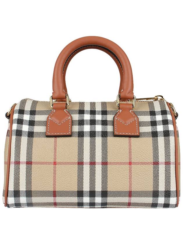 Check Bowling Tote Bag Mini 8071357 - BURBERRY - BALAAN 5