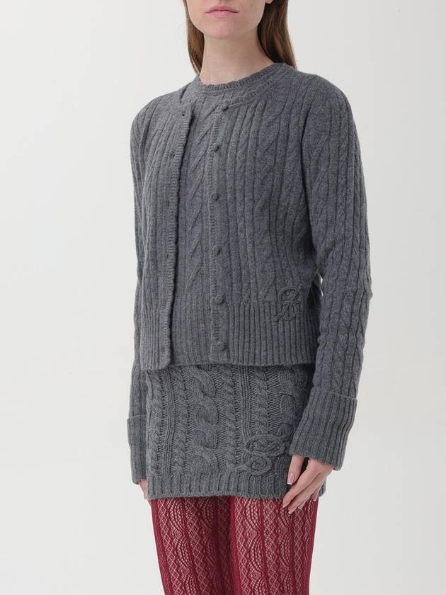 Cardigan in cashmere a trecce Blumarine - BLUMARINE - BALAAN 4