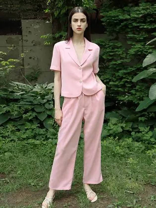 Fancy Tweed Pink Pants Fancy Tweed Pink PT - DAMAGE MNEMONIC - BALAAN 2