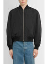 Logo Embroided Bomber Jacket Black - DIOR - BALAAN 2