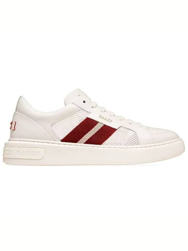 Melys Leather Low Top Sneakers White - BALLY - BALAAN 5