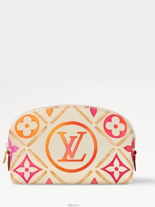 Pochette Cosmetic Pouch Bag Coral - LOUIS VUITTON - BALAAN 2