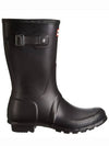 Original Matte Short Rain Boots Black - HUNTER - BALAAN 2