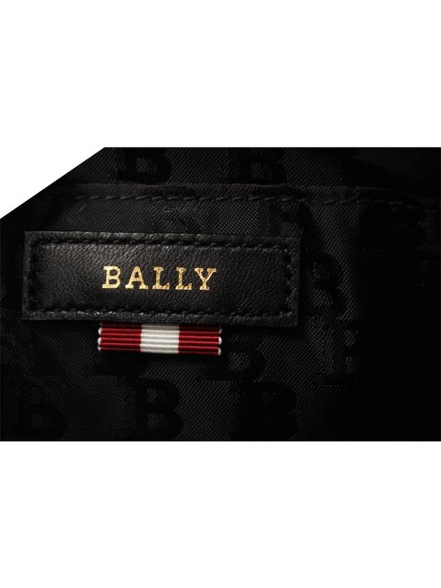 Denni Logo Quilted Mini Cross Bag Black 601621 24313 F170 - BALLY - BALAAN 8