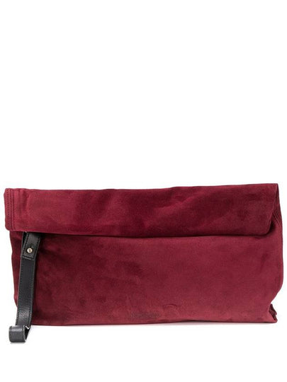 suede roll tote bag - ANN DEMEULEMEESTER - BALAAN 2