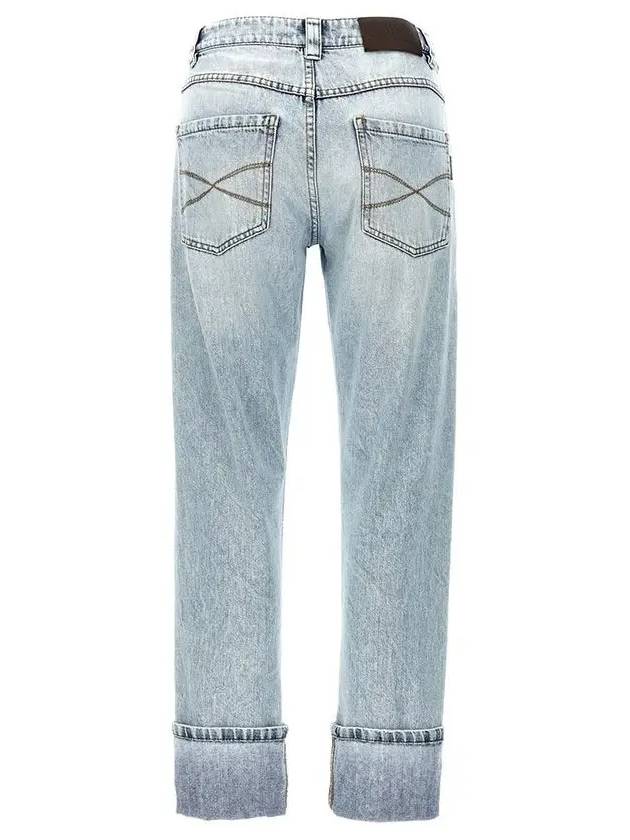 Women's Cropped Straight Denim Pants M0H72P5797 T0H72 C8314 - BRUNELLO CUCINELLI - BALAAN 2