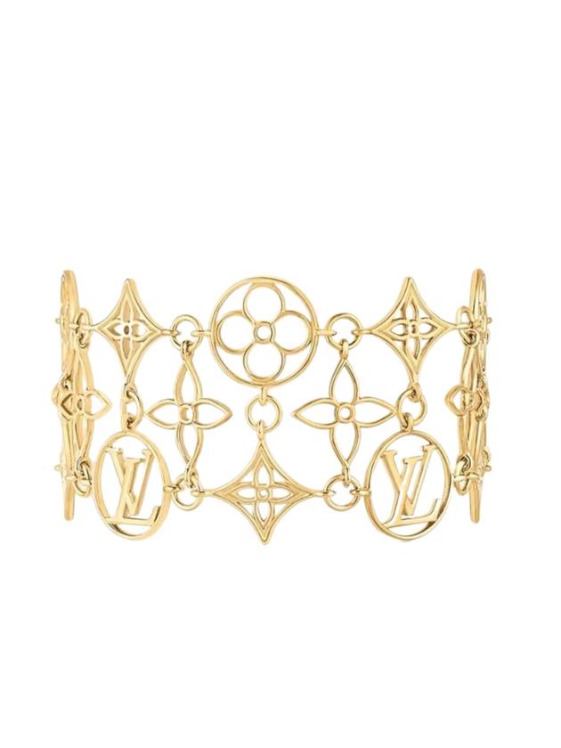 LV Lace Bracelet Gold - LOUIS VUITTON - BALAAN 1