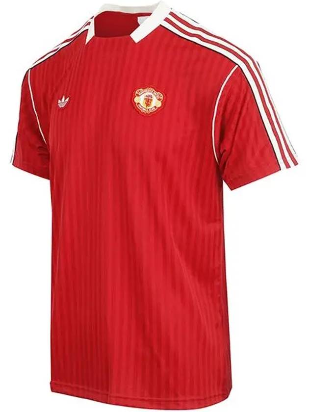 Manchester United Terrace Icons Jersey Short Sleeve T-Shirt Red - ADIDAS - BALAAN 3