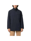 Wappen Soft Shell Primaloft Zip-up Jacket Navy - STONE ISLAND - BALAAN 1