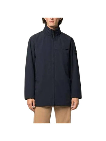 Wappen Soft Shell Primaloft Zip-up Jacket Navy - STONE ISLAND - BALAAN 1