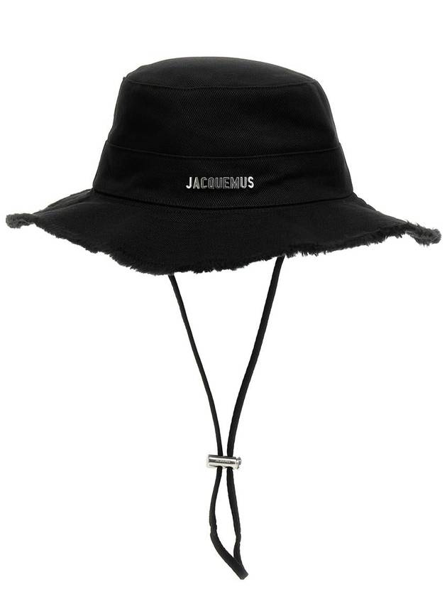 Le Bob Artichaut Bucket Hat Black - JACQUEMUS - BALAAN 2