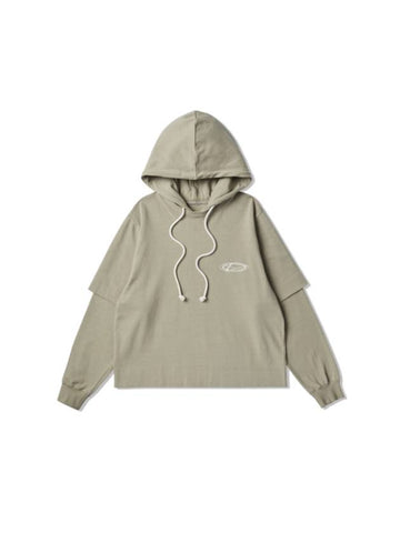 VA LAYERED HOODIEBEIGE - VAEKCIE - BALAAN 1