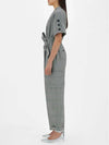 Bari Wool Jump Suit Grey - MAX MARA - BALAAN.