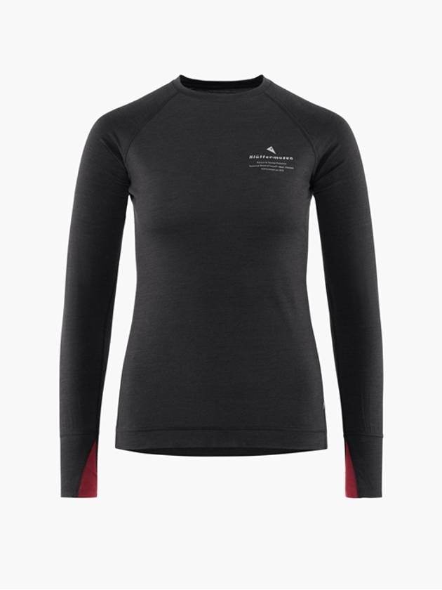 Fafne Crew Neck Long Sleeve T-Shirt Raven - KLATTERMUSEN - BALAAN 2