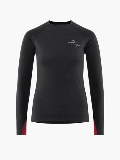 Fafne Crew Neck Long Sleeve T-Shirt Raven - KLATTERMUSEN - BALAAN 2