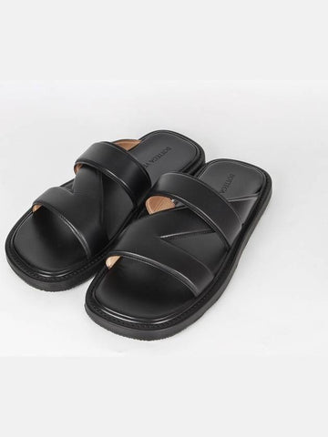 leather sandals black 43 280 - BOTTEGA VENETA - BALAAN 1