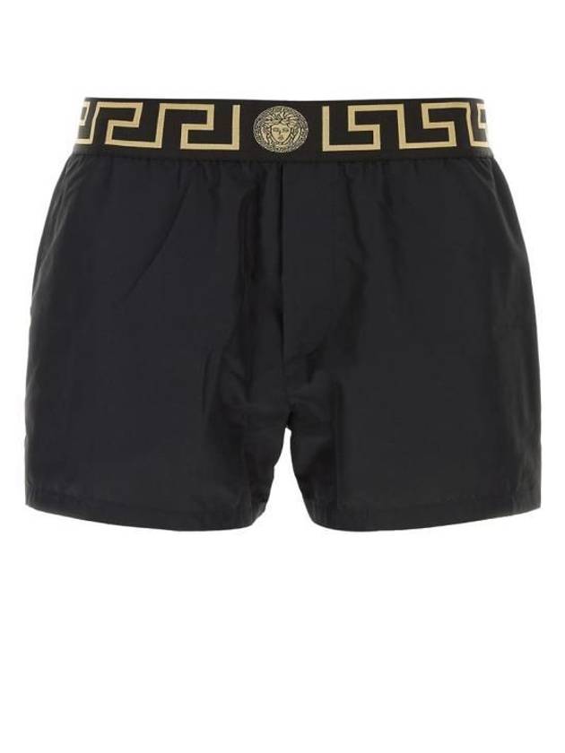 Greca Swim Trunk Shorts Black - VERSACE - BALAAN 2