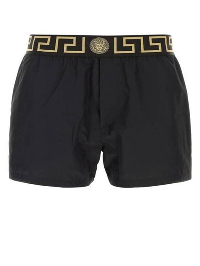 Greca Swim Trunk Shorts Black - VERSACE - BALAAN 2