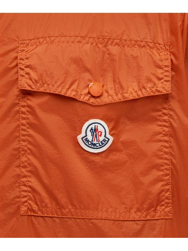 Men's Samakar Zip Up Hoodie Orange - MONCLER - BALAAN 5