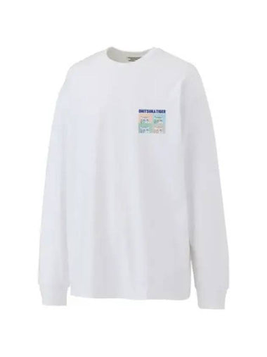 LS Long Sleeve T-Shirt White - ONITSUKA TIGER - BALAAN 1