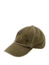 Cassandre Cotton Ball Cap Olive - SAINT LAURENT - BALAAN 3