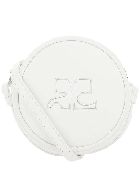 Reedition Sac Petit Cercle Cross Bag White - COURREGES - BALAAN 1